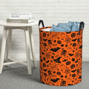 oacyit Laundry Basket Halloween Laundry Hamper Waterproof Idea Hampers for Laundry,Large Collapsible Laundry Baskets with Handle Suitable for Bedroom Bathroom Utility Room Kitchen, Medium