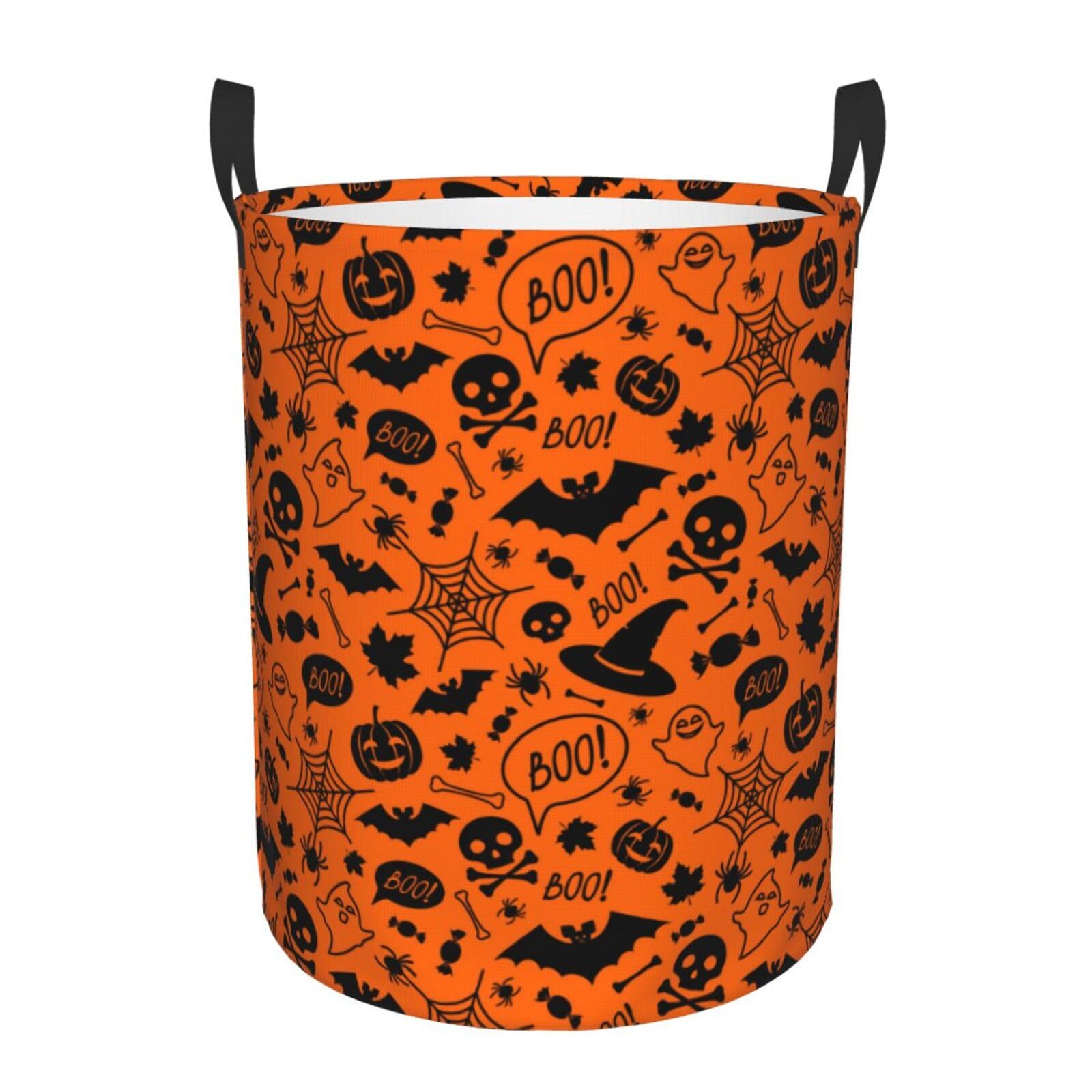 oacyit Laundry Basket Halloween Laundry Hamper Waterproof Idea Hampers for Laundry,Large Collapsible Laundry Baskets with Handle Suitable for Bedroom Bathroom Utility Room Kitchen, Medium