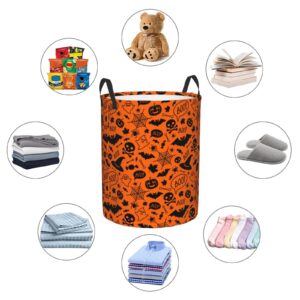 oacyit Laundry Basket Halloween Laundry Hamper Waterproof Idea Hampers for Laundry,Large Collapsible Laundry Baskets with Handle Suitable for Bedroom Bathroom Utility Room Kitchen, Medium