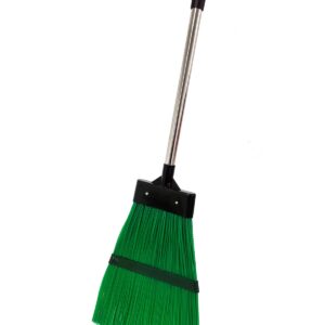 Xifando Courtyard Broom-Heavy Duty Broom Long Handle Outdoor Commercial Angle Broom for Courtyard Ourdoor Travel Camping