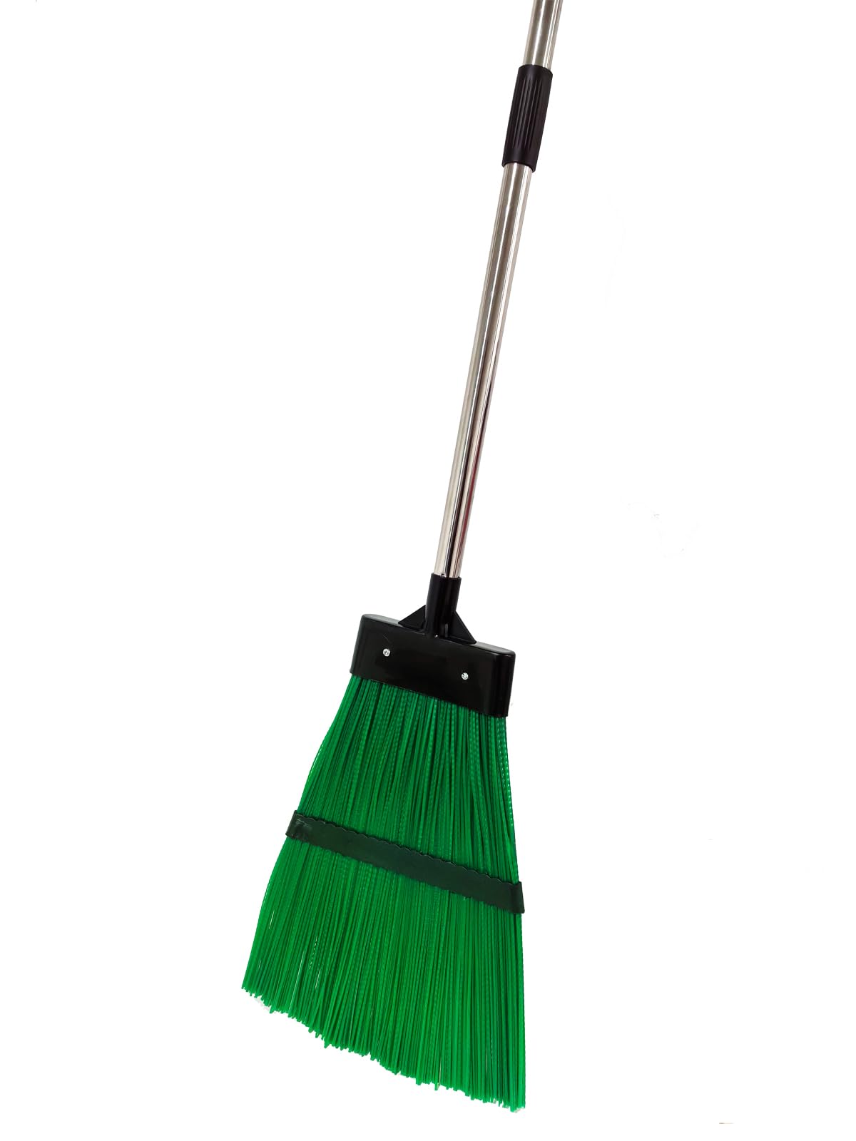 Xifando Courtyard Broom-Heavy Duty Broom Long Handle Outdoor Commercial Angle Broom for Courtyard Ourdoor Travel Camping