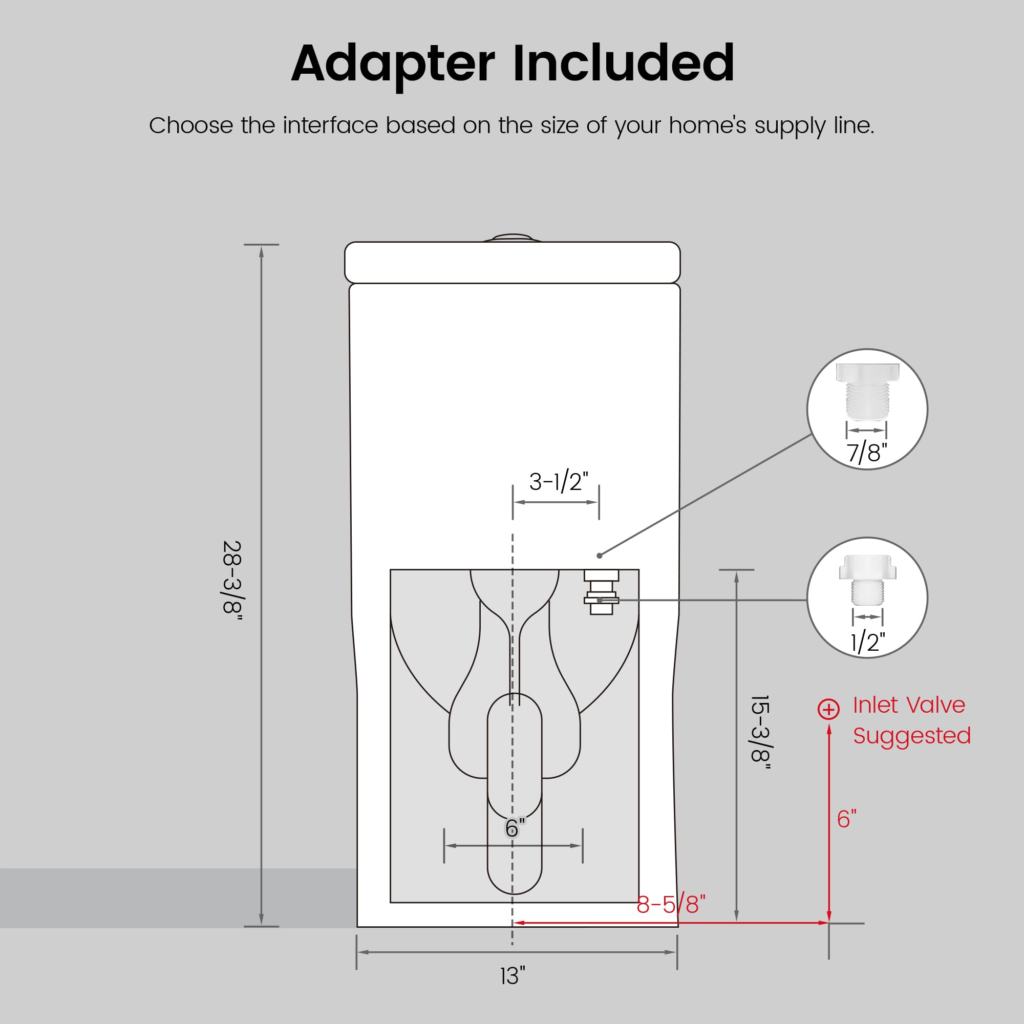 Compact One Piece Toilet for Bathroom, Space-Saving Powerful Dual Flush Round Small Toilet, Average 1.28 GPF, Skirted Toilet with Upgraded UF Quiet & Soft Close Seat (12" Rough-in Toilet)