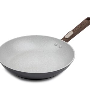 Brooklyn Steel Co. Retrograde Nonstick Aluminum Forged Fry Pan - 10" - Light Grey