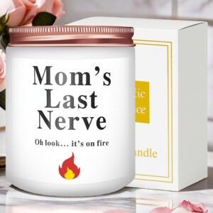 gifts for mom from daughter & son - perfect for mothers day, birthday gifts, or as a gift for wife - relaxing scented candle - unique presents & tokens of love, 8oz lavender candle stocking stuffers