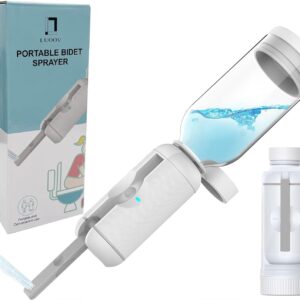 LUOOV Portable Bidet, Peri Bottle , Handheld Bidet,Portable Bidet for Toilet Rechargeable for Women, Babies, Elderly & Disabled - Perfect for Travel & Postpartum Care