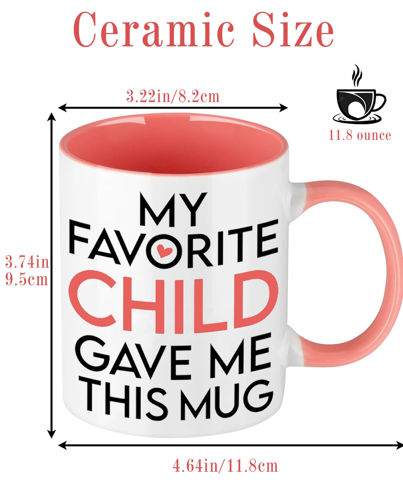 Gifts for Mom - Birthday Gifts for Mom from Daughther Son - Mothers Day Gifts for Mom - Best Christmas Thanksgiving Valentines Gifts for Women New Mom Mother in law Mom to be - 12oz Novelty Coffee Mug