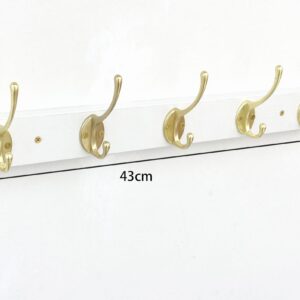 shankala Gold Coat Rack Wall Mount,Wall Coat Rack, Coat Rack,Coat Hooks for Wall,Coat Rack Wall Mounted