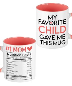 gifts for mom - birthday gifts for mom from daughther son - mothers day gifts for mom - best christmas thanksgiving valentines gifts for women new mom mother in law mom to be - 12oz novelty coffee mug