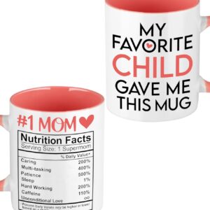 Gifts for Mom - Birthday Gifts for Mom from Daughther Son - Mothers Day Gifts for Mom - Best Christmas Thanksgiving Valentines Gifts for Women New Mom Mother in law Mom to be - 12oz Novelty Coffee Mug