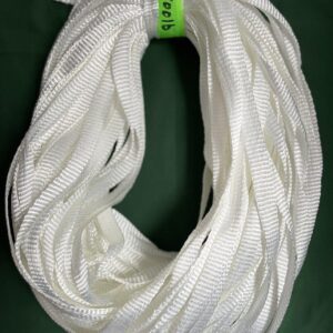 Mule Tape 3/4" 2500Lb 100ft Polyester Rope Pull String Strong Rope Conduit Electrical Wire Cable Pull Poly Tape Rope Poly Pull Line Flat Rope Polyester Webbing Wire Pulling Rope Conduit Pull String