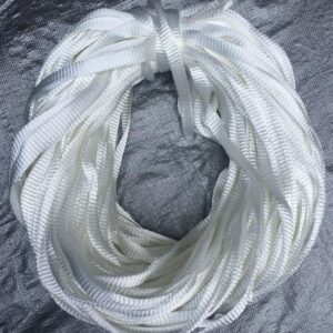 Mule Tape 3/4" 2500Lb 100ft Polyester Rope Pull String Strong Rope Conduit Electrical Wire Cable Pull Poly Tape Rope Poly Pull Line Flat Rope Polyester Webbing Wire Pulling Rope Conduit Pull String