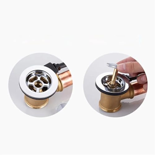 LuckQi Bath Tub Sink Floor Drain Plug Water Stopper Tool for Kitchen Laundry Bathroom Bathtub Sealing Water Plug