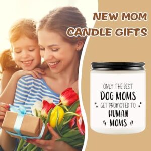 New Mom Gifts for Women, Pregnancy Must Haves, Mom to Be Gifts for First Time Mom, Pregnancy Gifts, First Mothers Day Gifts for New Mom, Handmade Lavender Natural Soy Wax Candle Gifts for New Mom(7oz)