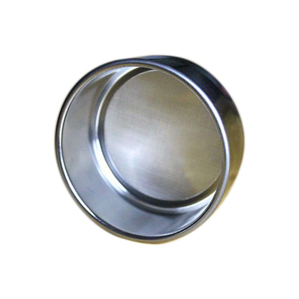 Integrated Lab Test Sieve Diameter 8cm Stainless Metal Wire Mesh Filter Strainer Various Mesh Count (mesh Count 220)