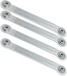 4 pk glider bearing arm 9" length, 7 1/2" hole to hole rocker repair parts hardware kit replacement (9 inches long)