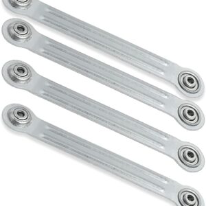 4 PK Glider Bearing Arm 9" Length, 7 1/2" Hole to Hole Rocker Repair Parts Hardware Kit Replacement (9 Inches Long)