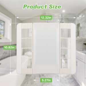 85315000 Nutone Ventilation Fan Grille Lens | nutone bathroom fan cover Compatible with Broan-Nutone 663, 663N, 663FL, 663L, 663LN, 669L, 669LN, 669FN, 763RL, 763RLN, 769RL,769RLN,769RF,769RFT,770F