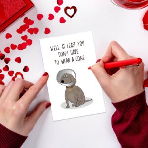 Ithmahco Funny Get Well Cards, Get Well Soon Gifts For Women, Feel Better Gifts For Women, Thinking of You Gifts, Humor Speedy Surgery Recovery Card for Him Her Friends Mother