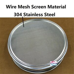 Integrated Lab Test Sieve Diameter 8cm Stainless Metal Wire Mesh Filter Strainer Various Mesh Count (mesh Count 220)