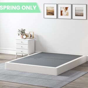 QEROMY Queen Box Spring - 7 in High Profile Box Spring for Queen Bed, Sturdy Metal Frame Mattress Foundation, Easy Assembly, Quiet & No Noise