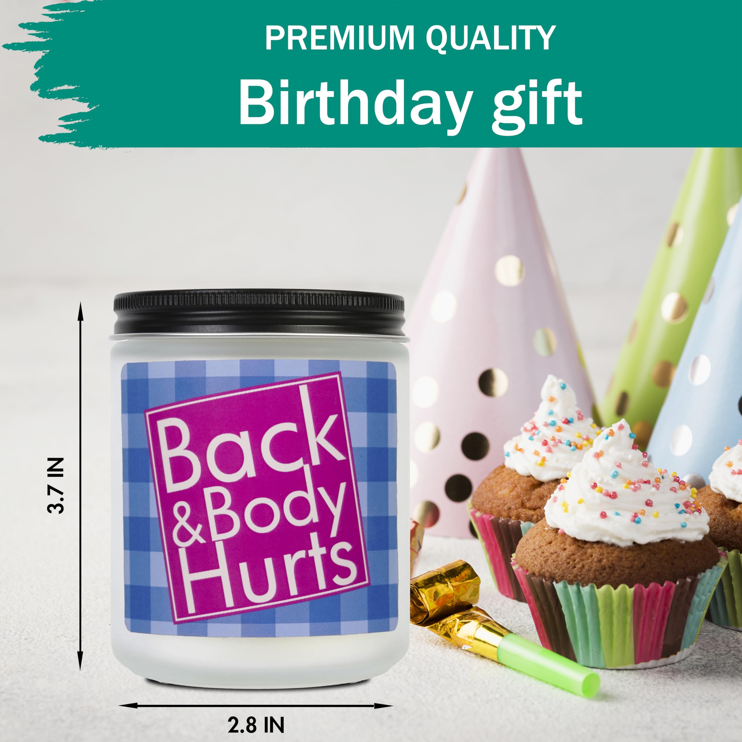 Funny Birthday Candle Gifts for Women, 30th 40th 50th 60th Birthday Gift for Her, Mom & Dad, Best Friend, Unique Christmas Birthday Gifts for Coworker Teacher Friends Sister