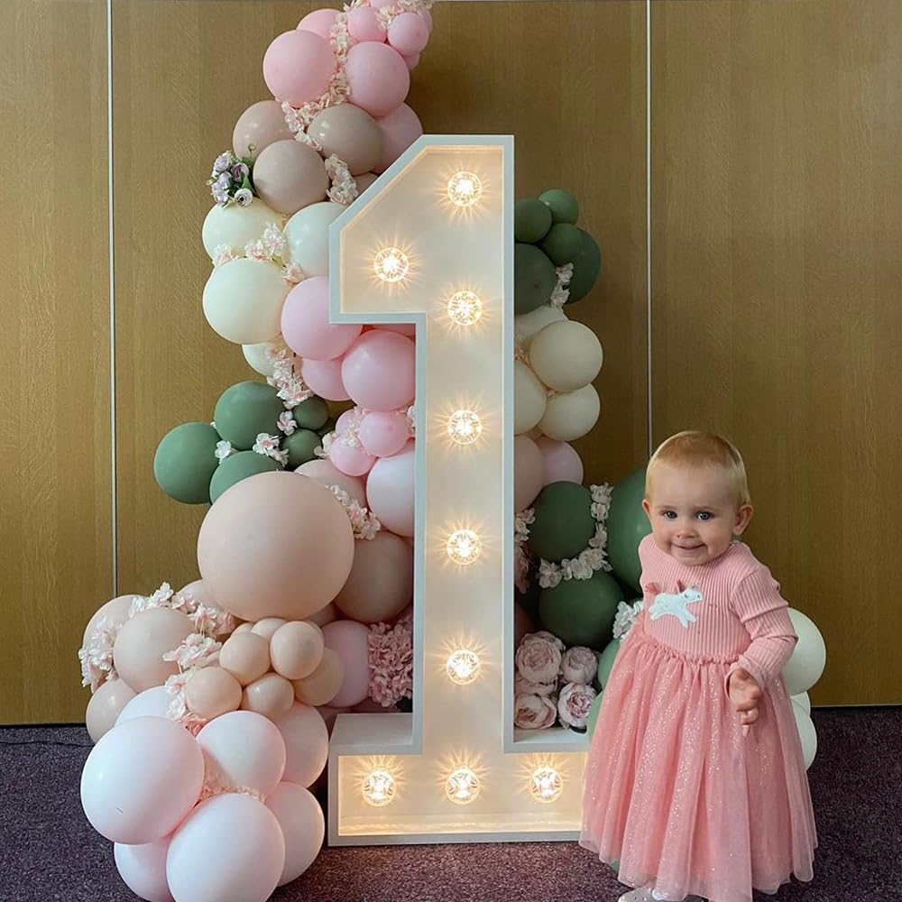 140Pcs Dusty Pink Sage Green Balloon Garland Arch Kit Mist Pink Retro Green Sand White Metallic Silver Latex Balloons for Boho Baby Shower Birthday Wedding Bridal Shower Party Decorations