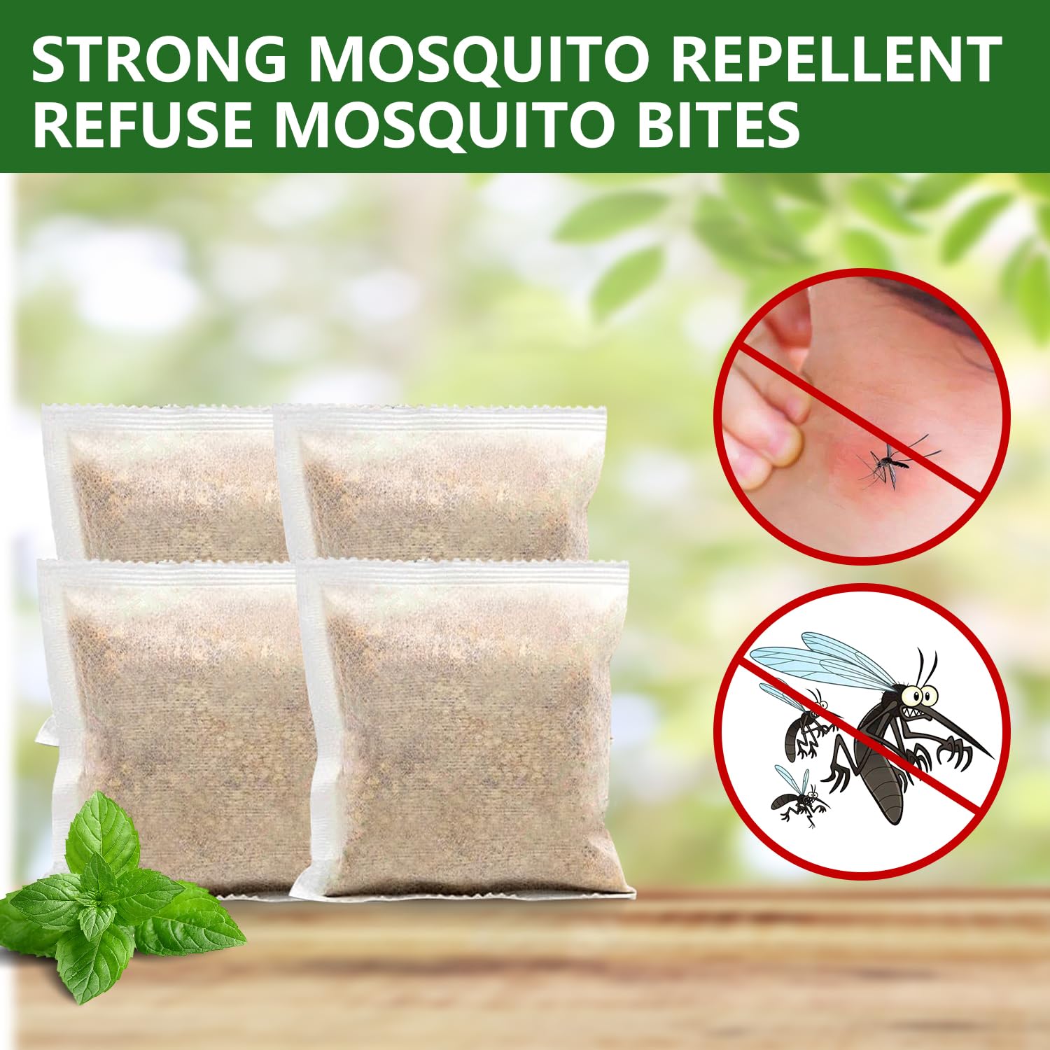 Mosquito Repellent for Patio, Mosquito Repellent Outdoor,Mosquito Repellents for Yard, Backyard, Camping, Indoor Mosquito Repellant, Mosquito Control for Room(8PACK)…