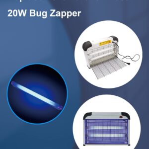 Shootingstar 6 Pack FSL BL T8 F10W Bug Zapper Replacement Bulb for 20W Bug Zapper, 13 Inch 10 Watt Light Bulb Compatible with Aspectek, Liba and Other 20W Mosquito Zapper Lamp