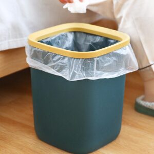 IUIBMI Small Bathroom Garbage Can Office Waste Basket Slim Trash Bin Garbage Container Basket Bathroom Trash Can for Home Office Kitchens Offices Kids Rooms Dorms