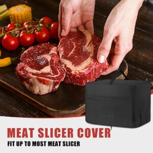 Rilime Meat Slicer Cover(Cover Only), Dust-proof Meat Slicer Machine for Home compatible with BESWOOD 250 Meat Slicer,compatible with VEVOR Commercial Meat Slicer