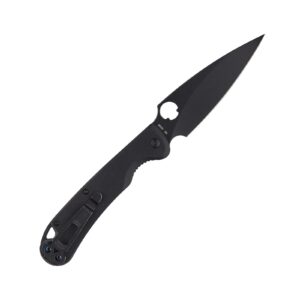 generic zhalo edc folding knife by daggerr (black handle and black stonewash blade), fm02-2bkbw