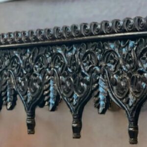 Generic Blackperlcrafts by Wood Wooden Shelf Home Decor Carving Wall Shelf/Handcarved Wall Bracket Wood/Unique Hand Carved Wall Shelf/Wood Carving Wall Shelf Gift, 30x6x9 Inch