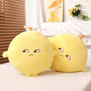 TZMAPU Lemon Plush Pillow, Stuffed Lemon Sofa Cushion, Lemon Doll Toy, Cozy Pillow for Sofa, Office, Cushion, Lounge, Gifts for Kids and Adults(Yellow, 20 inches)