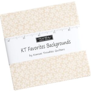 KT Favorites Backgrounds Charm Pack by Kansas Troubles Quilters; 42-5" Precut Fabric Quilt Squares