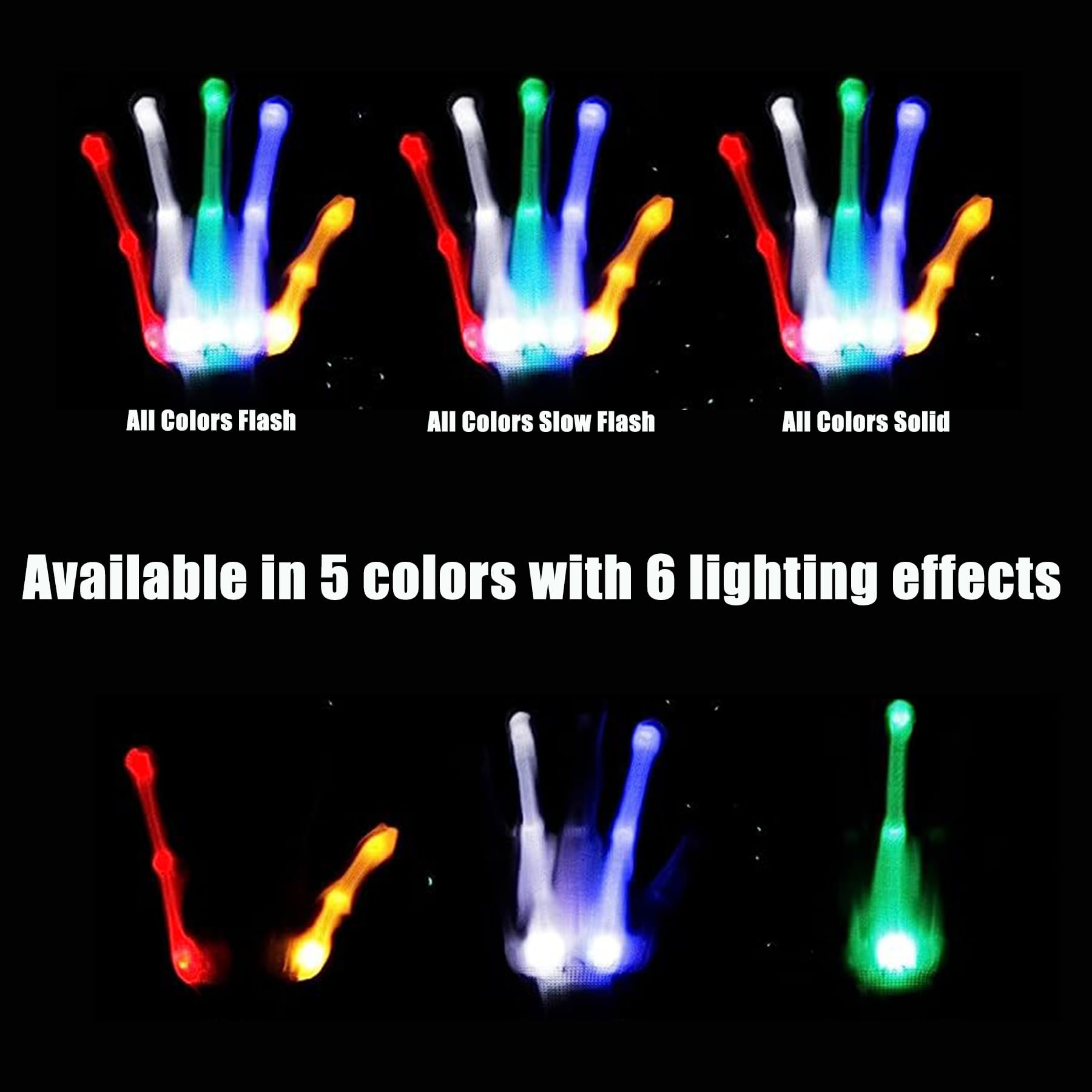 VICAITOYS Toys for Ages 8-13 LED Gloves Toys for Boys Age 8-10 Light Up Gloves, Light Up Gloves for Kids Birthday Easter Gift Cool Fun Toys for 8-13 Year Old