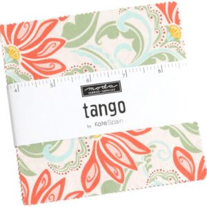 Tango Charm Pack by Kate Spain; 42-5" Precut Fabric Quilt Squares