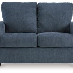 Signature Design by Ashley Rannis Sofa Sleeper Sofabed, 54"W x 40"D x 39"H, Blue