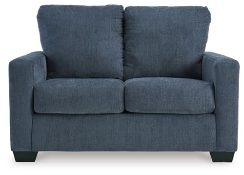 Signature Design by Ashley Rannis Sofa Sleeper Sofabed, 54"W x 40"D x 39"H, Blue