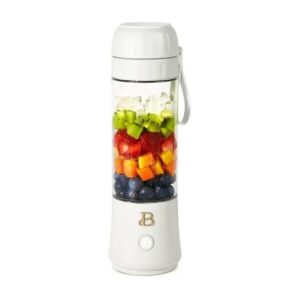 generic beautiful portable to-go blender 2.0, 70 w, 16 oz, white icing by drew barrymore (pack of 1), wi-19404, standard