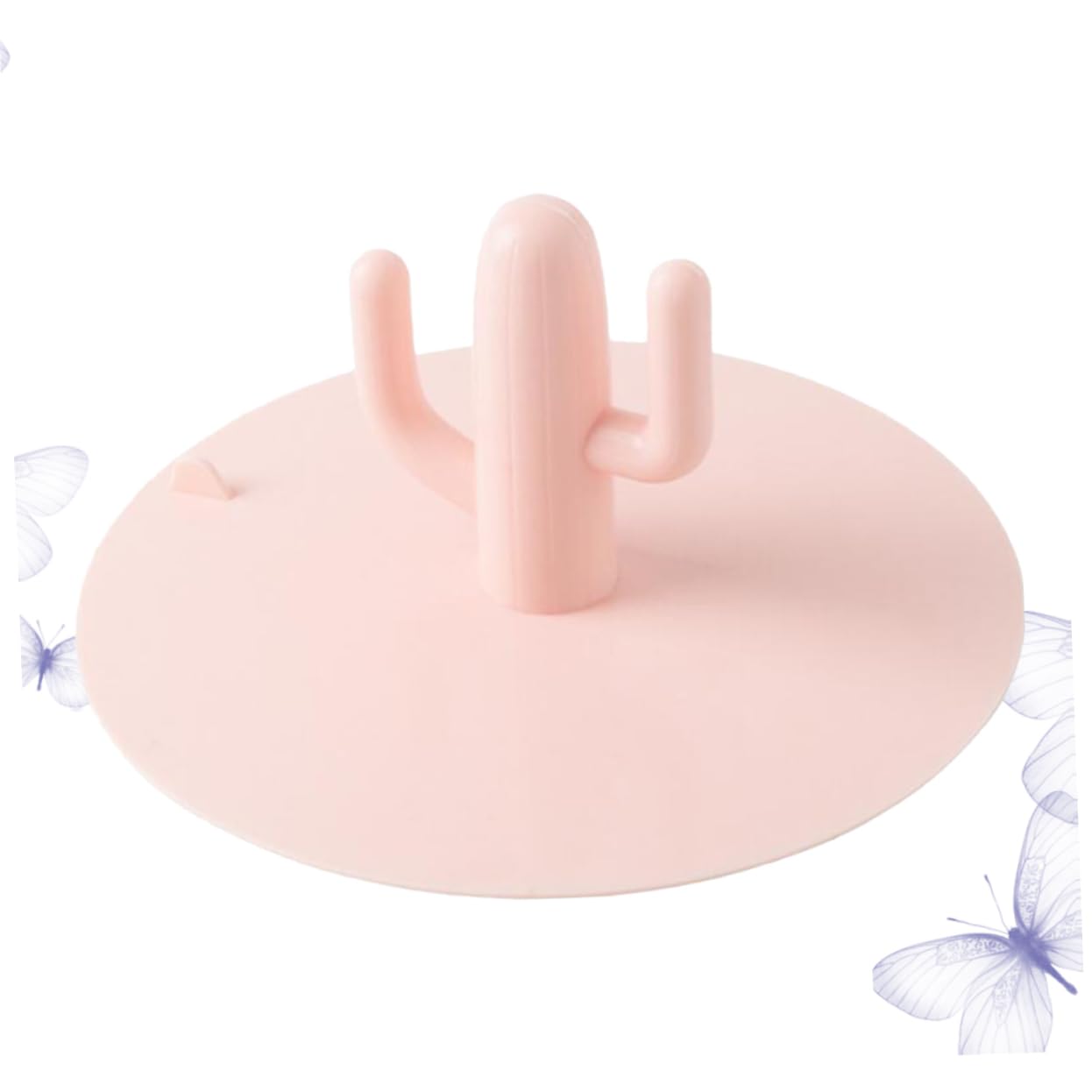 Silicone Sink Cover Round Cactus Shape Plug Creative Sink Plug Kitchen Accessories Silicone Sink Plug Bathtub Stopper for Bathroom