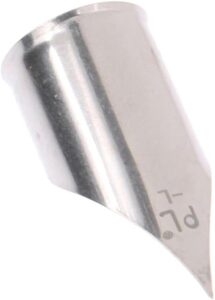 lapel tool, stainless steel thumber point turner lapel tool for sewing quick and efficient tool for turning collars, cuffs, pockets and belts, sewing notions and supplies (large)