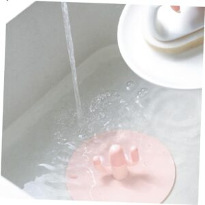 Silicone Sink Cover Round Cactus Shape Plug Creative Sink Plug Kitchen Accessories Silicone Sink Plug Bathtub Stopper for Bathroom