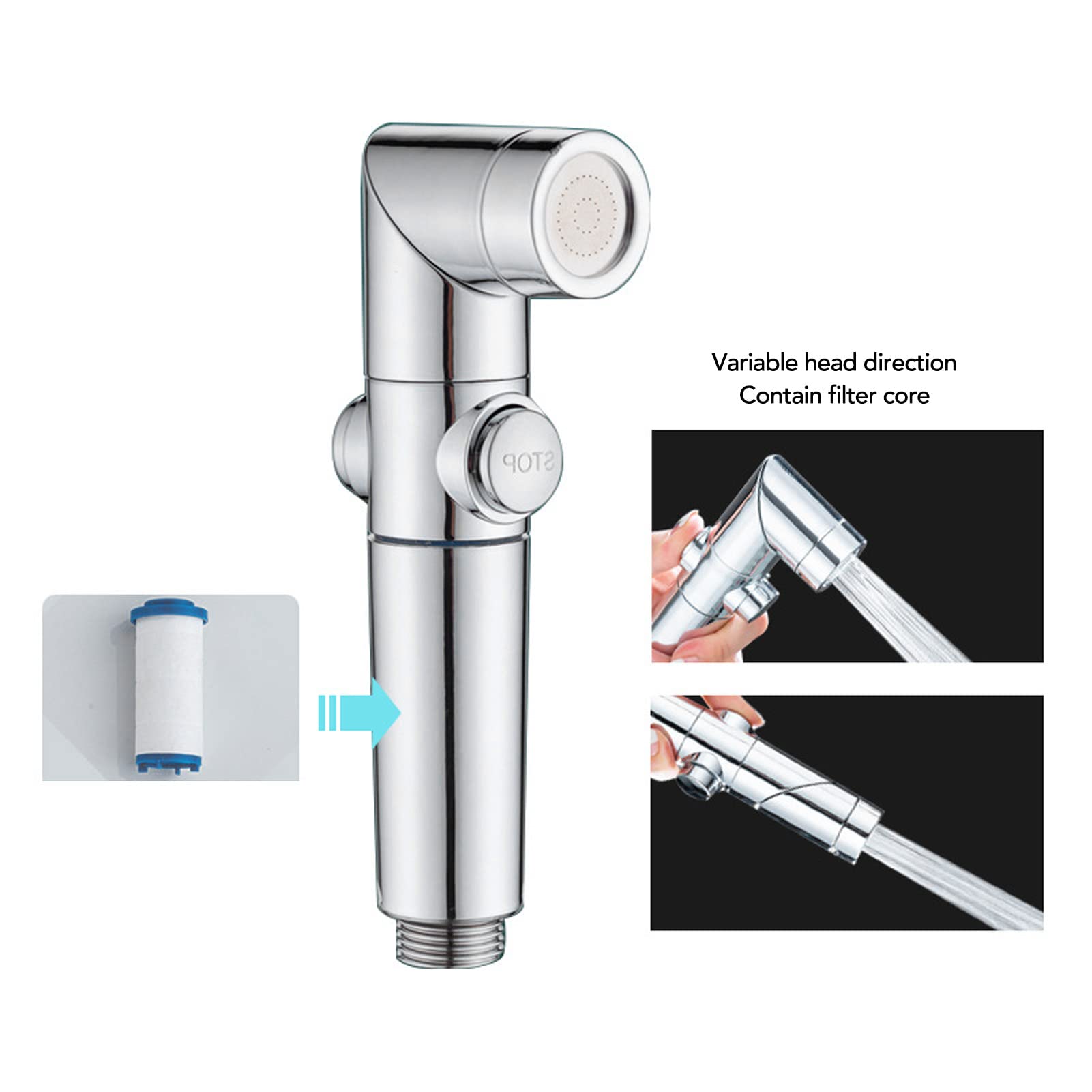 Bidet Sprayer Head Household Bathroom Toilet for Booster Spray for Gun Nozzle Attachments for Restroom Spraying Machine Additive Carpet Spot Cleaning Sprays