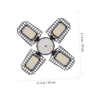 Gadpiparty Garage Light Led Shop Light Led Light Fixture Led Bulb Led Ceiling Light Ceiling Light Bulbs Deformable Garage Lamp Workshop Led Light Led Panel Warehouse Lights Plastic