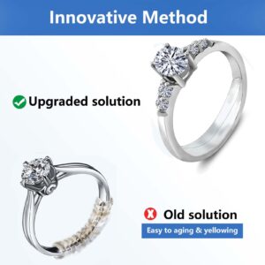 Innovative Ring Size Adjuster Adhesive with UV Light- Adjusts Any Ring Size, Easy Application & Removal, Ring Size Adjuster for Loose Ring, Ring Adjuster Glue, Ring Sizer, Ring Guards