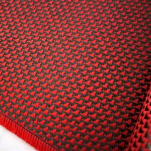 GatherTOOL Kevlar 3K Carbon Aramid Fiber Blended Woven Fabric Aircraft Jacquard Pattern Parts Modified DIY Surface Decorative Fabric (Size : 20cmX100cm)