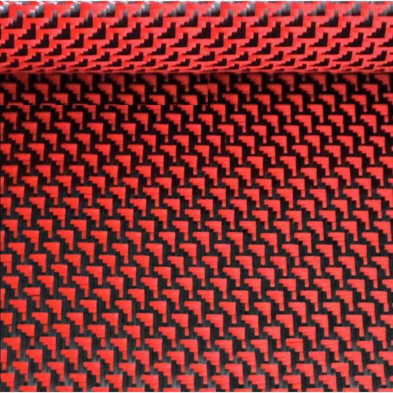 GatherTOOL Kevlar 3K Carbon Aramid Fiber Blended Woven Fabric Aircraft Jacquard Pattern Parts Modified DIY Surface Decorative Fabric (Size : 20cmX100cm)