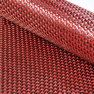 GatherTOOL Kevlar 3K Carbon Aramid Fiber Blended Woven Fabric Aircraft Jacquard Pattern Parts Modified DIY Surface Decorative Fabric (Size : 20cmX100cm)