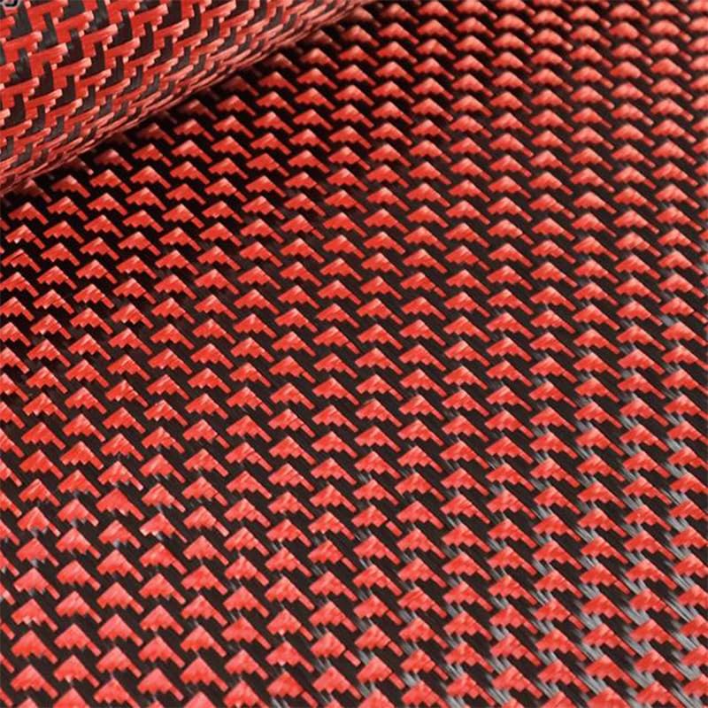 GatherTOOL Kevlar 3K Carbon Aramid Fiber Blended Woven Fabric Aircraft Jacquard Pattern Parts Modified DIY Surface Decorative Fabric (Size : 20cmX100cm)