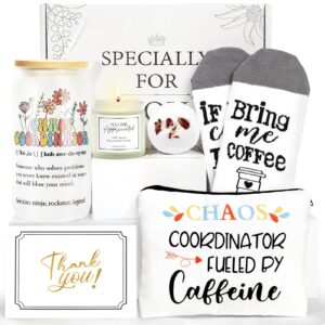 teacher appreciation gifts, employee appreciation gifts, chaos coordinator appreciation gifts for women, coworker, teacher, nurse, manager, boss, office - boss gifts lady - thank you coworker gifts